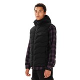 EMERSON MEN'S VEST JACKET 262.EM10.57-BLACK Black Image 1