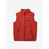 EMERSON MEN'S VEST JACKET 201.EM10.140-NL BURNT ORANGE Orange Image 