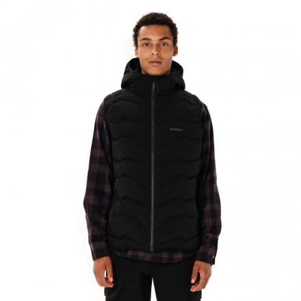 EMERSON MEN'S VEST JACKET 262.EM10.57-BLACK Black