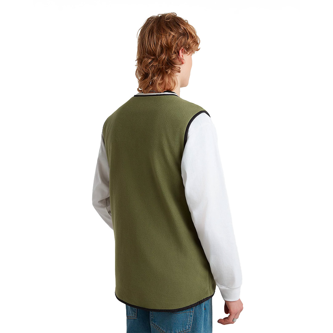 VANS ROSEWOOD REVERSIBLE VEST VN000G8BAMB-AMB ΛΑΔΙ