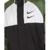 NIKE SPORTSWEAR SWOOSH WOVEN HOODED JACKET CJ4888-010 Black Image 2