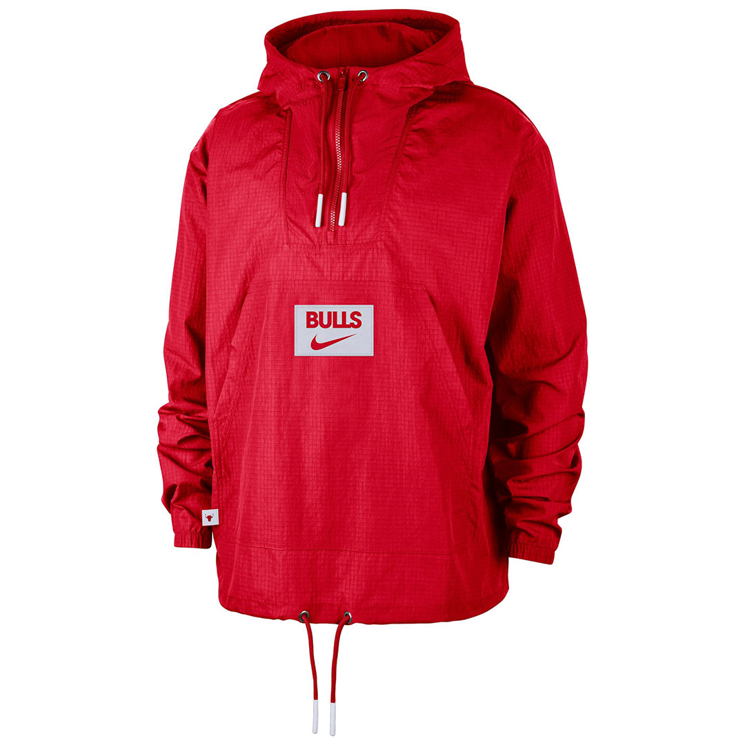 NIKE CHI MNK CLUB ANORAK CTS FZ7648-657 Red