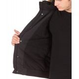 FUNKY BUDDHA MEN'S CASUAL JACKET FBM018-01219-BLACK Black Image 1