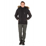 FUNKY BUDDHA MEN'S CASUAL JACKET FBM018-01219-BLACK Black Image 3