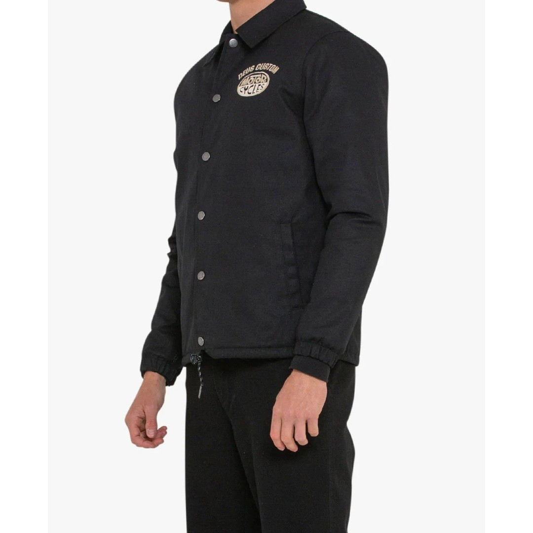 DEUS FRONTIER COACH JACKET DMF226424-BLK Μαύρο