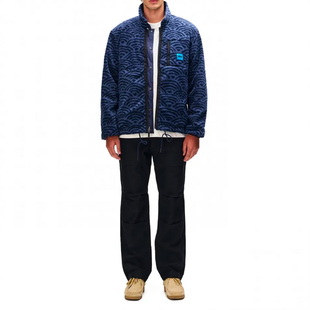 DEUS REVERSIBLE DECK JACKET DMF256481-NVY Blue