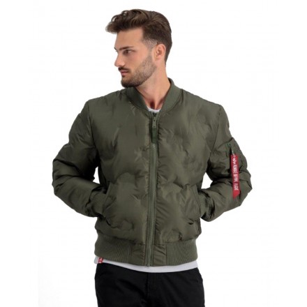 ALPHA INDUSTRIES MA-1 EMB. LOGO PUFFER 108106-142 Χακί