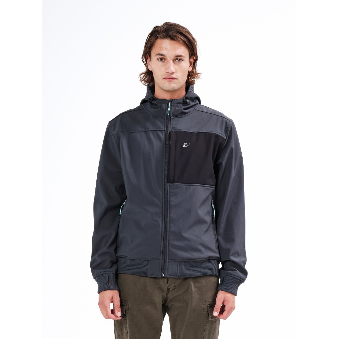 BASEHIT 212.BM11.82-BD D.GREY/BLACK Coal