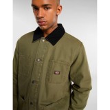 DICKIES CHORE JACKET LINED CANVAS DK0A87O3MGR-MGR Κhaki Image 1