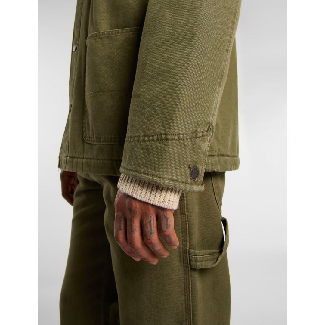 DICKIES CHORE JACKET LINED CANVAS DK0A87O3MGR-MGR Κhaki