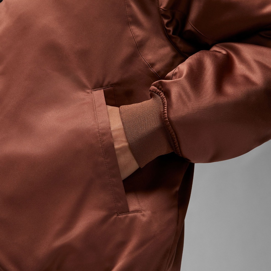 JORDAN M J ZION VARSITY JKT DV5633-244 Brown