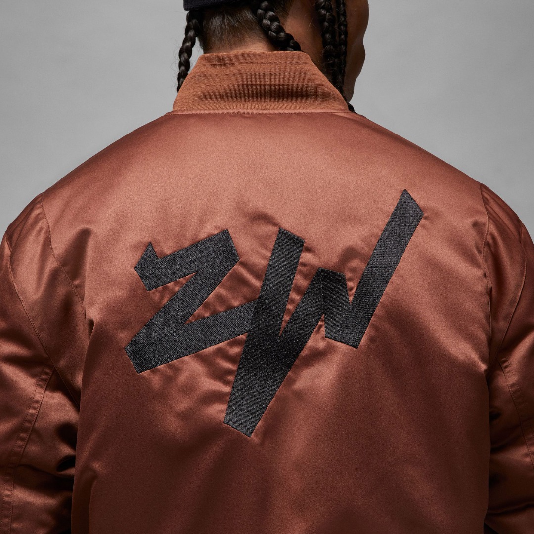 JORDAN M J ZION VARSITY JKT DV5633-244 Brown