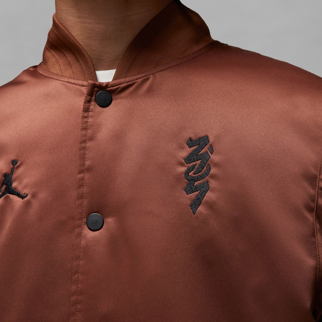 JORDAN M J ZION VARSITY JKT DV5633-244 Brown