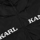 KARL KANI RETRO ESSENTIAL PUFFER JACKET KM-JK012-001-01-BLACK Μαύρο Εικόνα 1