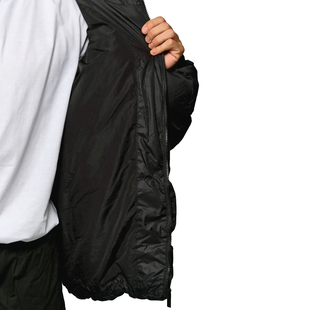 KARL KANI SRORT PATCH SQUARE QUILTED PUFFER JACKET KM243-046-2-BLACK Μαύρο