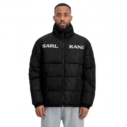 KARL KANI RETRO ESSENTIAL PUFFER JACKET KM-JK012-001-01-BLACK Black