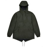 RAINS FISHTAIL JACKET W3 18010-03 Green Image 2