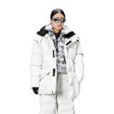 RAINS HARBIN PUFFER JACKET 15050-30 Εκρού Εικόνα 
