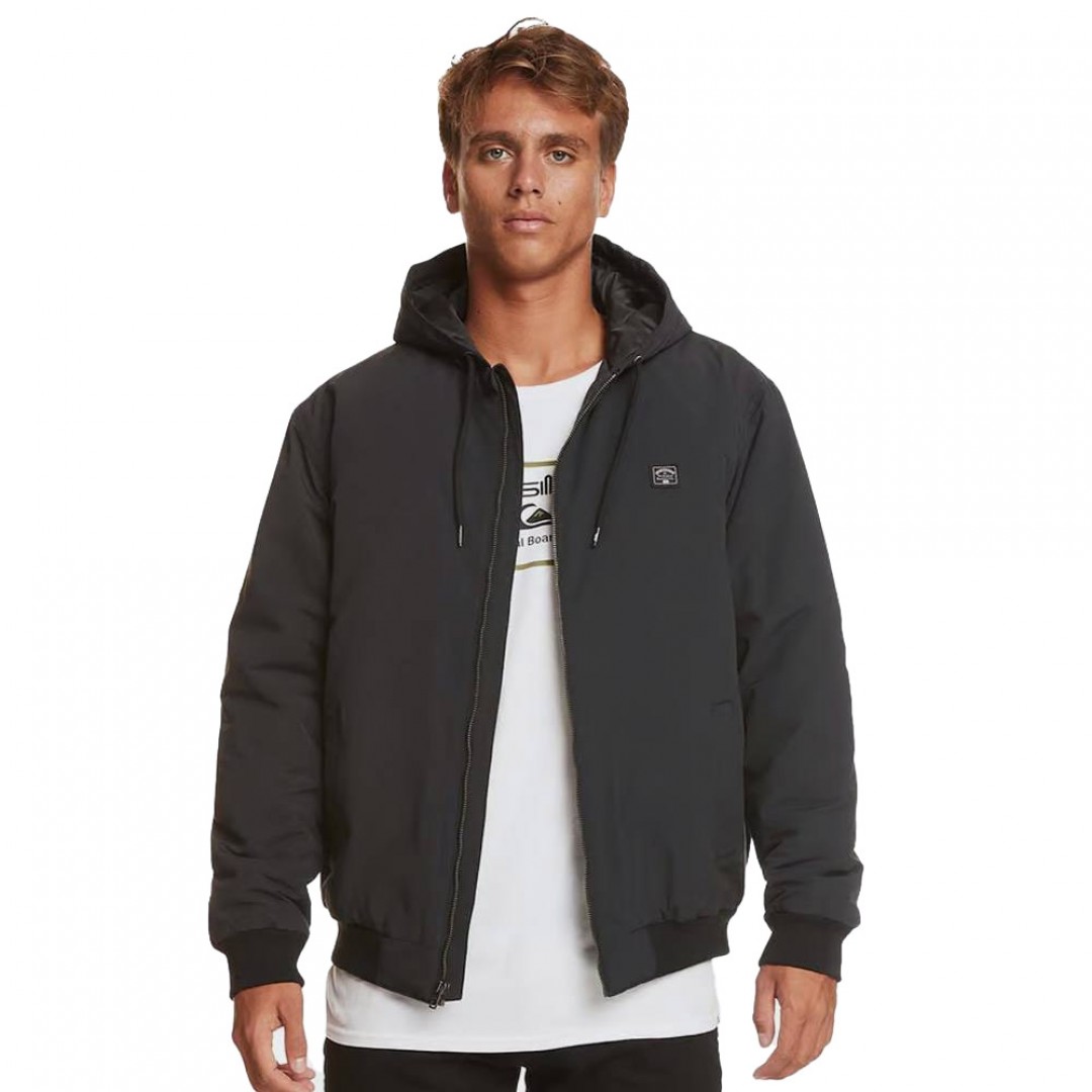 QUIKSILVER CLASSIK HOOD UPD EQYJK03996-KVJ0 Μαύρο