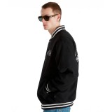 VANS SCUTTLE BASEBALL JACKET VN000HMNBLK-BLK Μαύρο Εικόνα 1