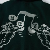 HUF SONG VARSITY JACKET JK00439-HUNTG Πράσινο Εικόνα 2