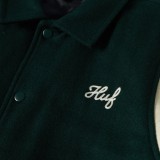 HUF SONG VARSITY JACKET JK00439-HUNTG Πράσινο Εικόνα 3