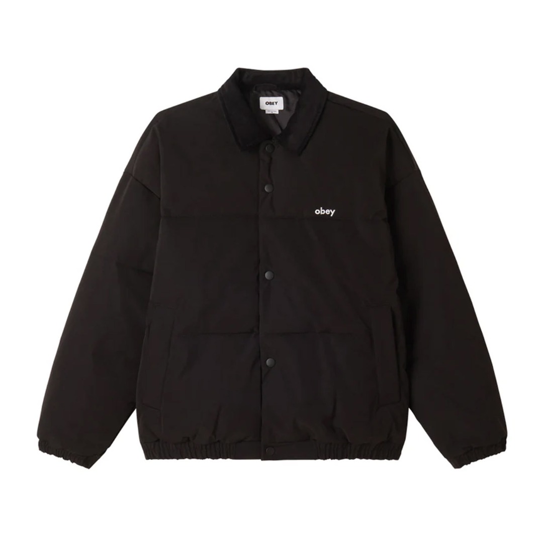 OBEY WHISPERS JACKET 121800585-BLK Black