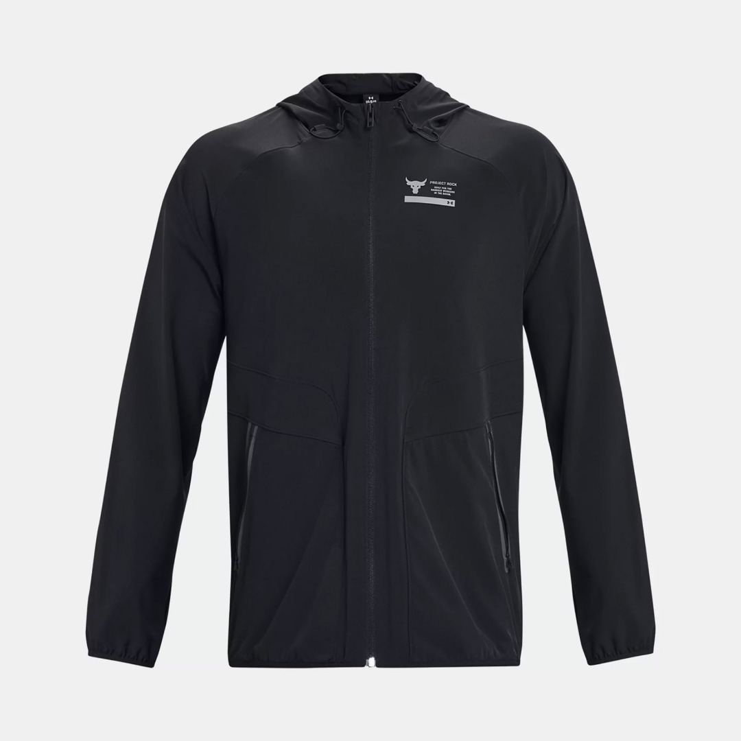 UNDER ARMOUR PJT ROCK UNSTOPPABLE JKT 1380538-001 Μαύρο