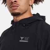 UNDER ARMOUR PJT ROCK UNSTOPPABLE JKT 1380538-001 Μαύρο Εικόνα 3