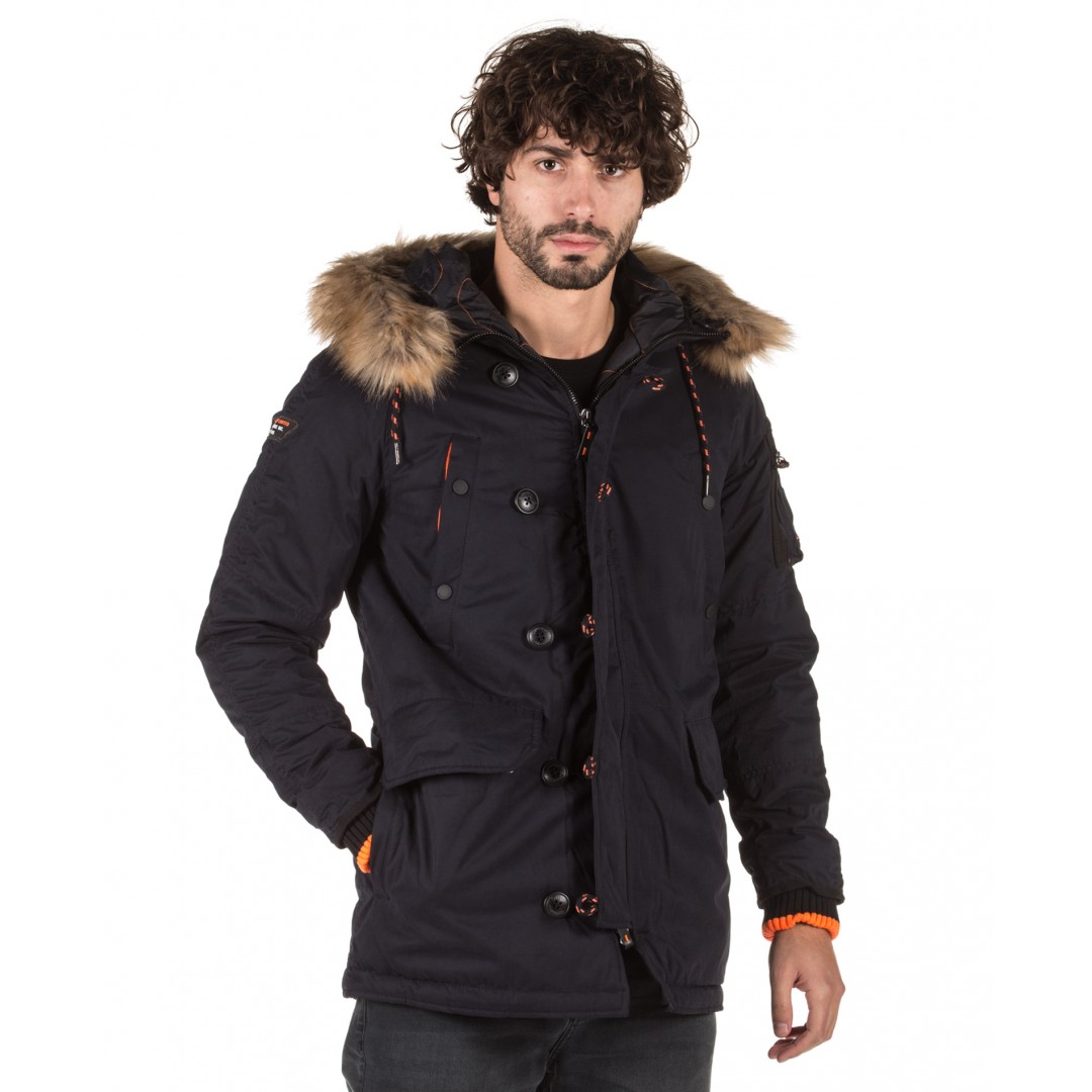 SUPERDRY D2 SDX PARKA M50008LR-JVH Blue