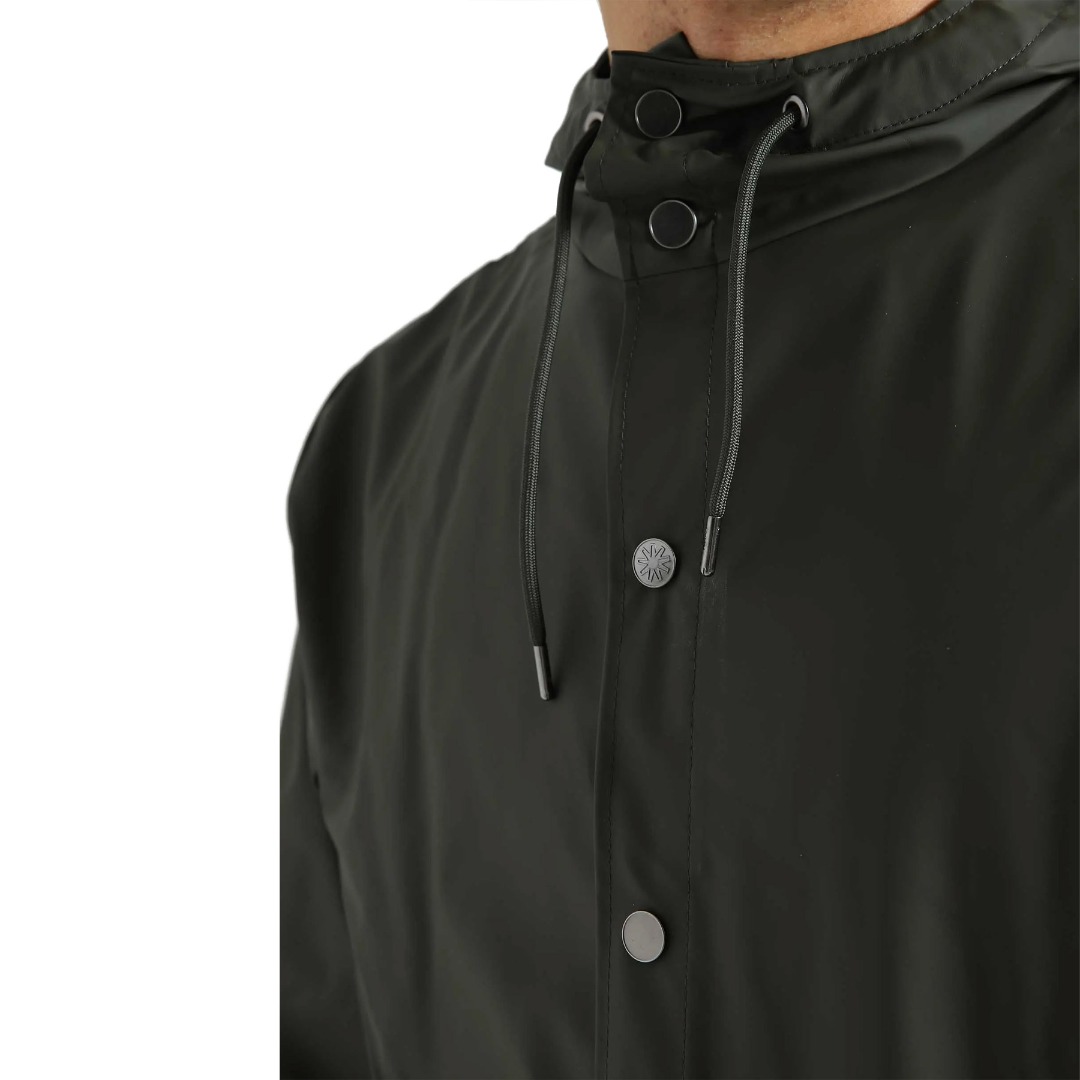RAINS LONG JACKET W3 12020-03 ΛΑΔΙ