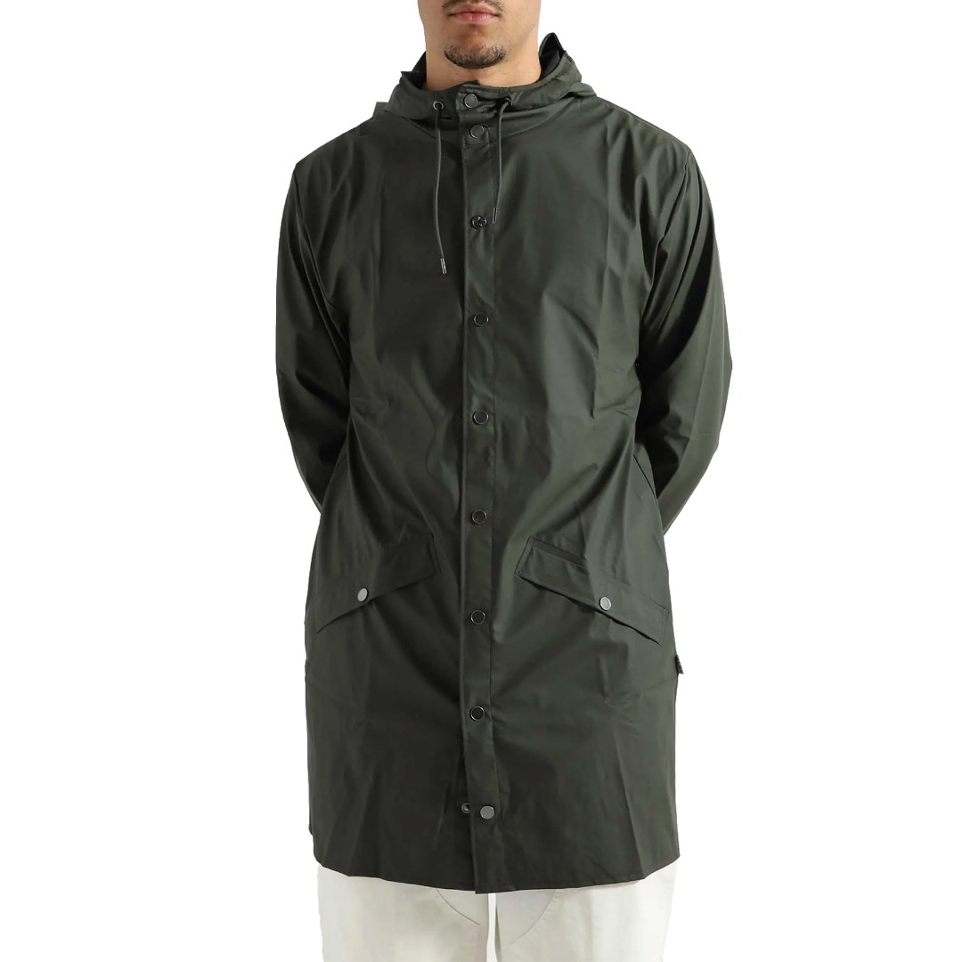RAINS LONG JACKET W3 12020-03 ΛΑΔΙ