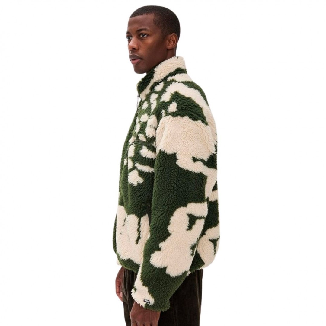 OBEY SHAGGY SHERPA JACKET 121800607-KBG Colorful