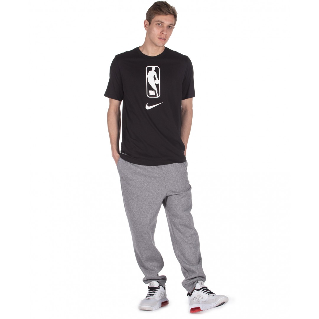 NIKE DRI-FIT MEN'S NBA T-SHIRT AT0515-010 Μαυρο