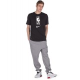 NIKE DRI-FIT MEN'S NBA T-SHIRT AT0515-010 Μαυρο Εικόνα 2