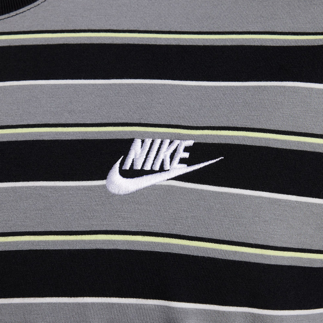NIKE M NSW TEE CLUB STRIPE SP25 HJ0550-010 Colorful