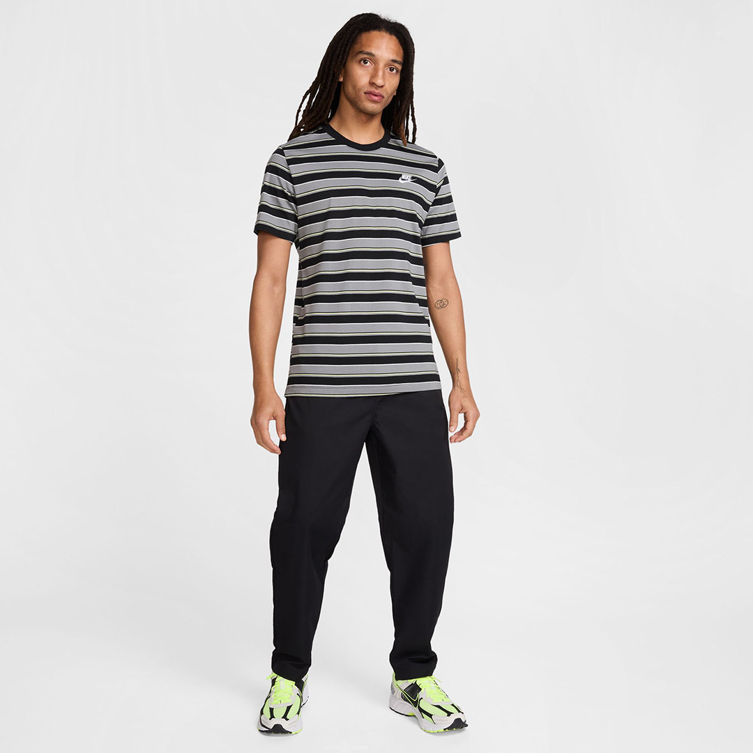 NIKE M NSW TEE CLUB STRIPE SP25 HJ0550-010 Colorful