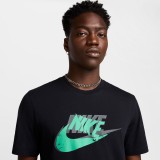 NIKE M NSW TEE 12MO FUTURA SP25 HJ0559-010 Μαύρο Εικόνα 1