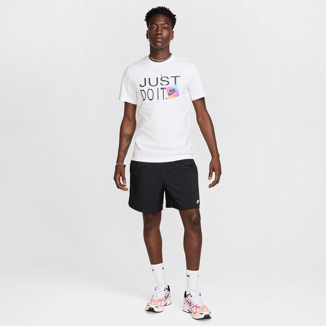 NIKE M NSW TEE 6MO JDI SP25 HJ0563-100 White