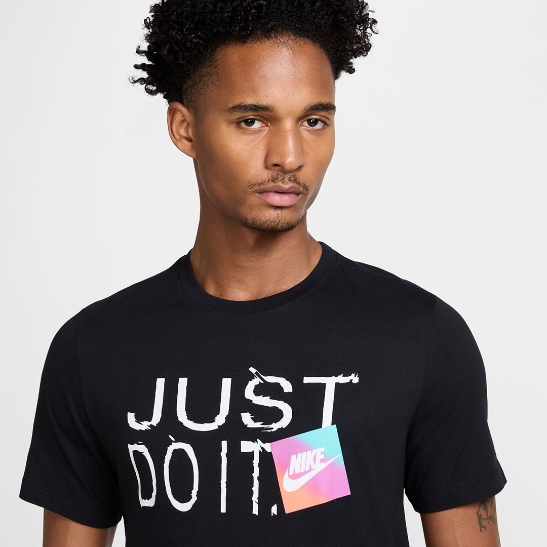 NIKE M NSW TEE 6MO JDI SP25 HJ0563-010 Black