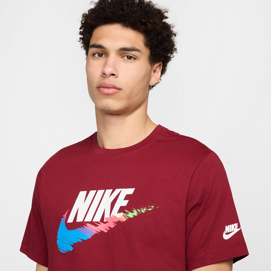 NIKE M NSW TEE 6MO FTRA SP25 HJ0568-677 Μπορντό