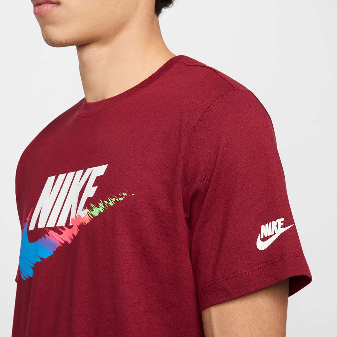 NIKE M NSW TEE 6MO FTRA SP25 HJ0568-677 Μπορντό