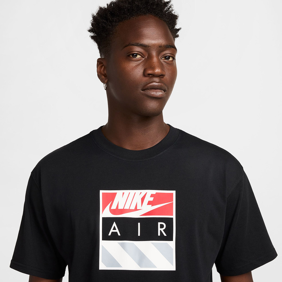 NIKE M NSW TEE M90 NK AIR SP25 1 HJ0578-010 Μαύρο