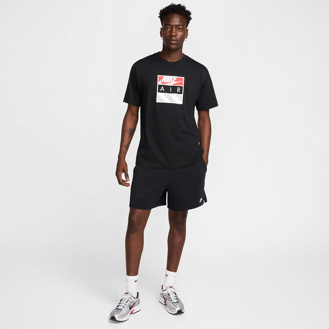 NIKE M NSW TEE M90 NK AIR SP25 1 HJ0578-010 Μαύρο