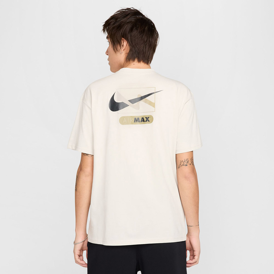 NIKE M NSW TEE M90 FW CONNECT 2 HJ0612-072 Ecru