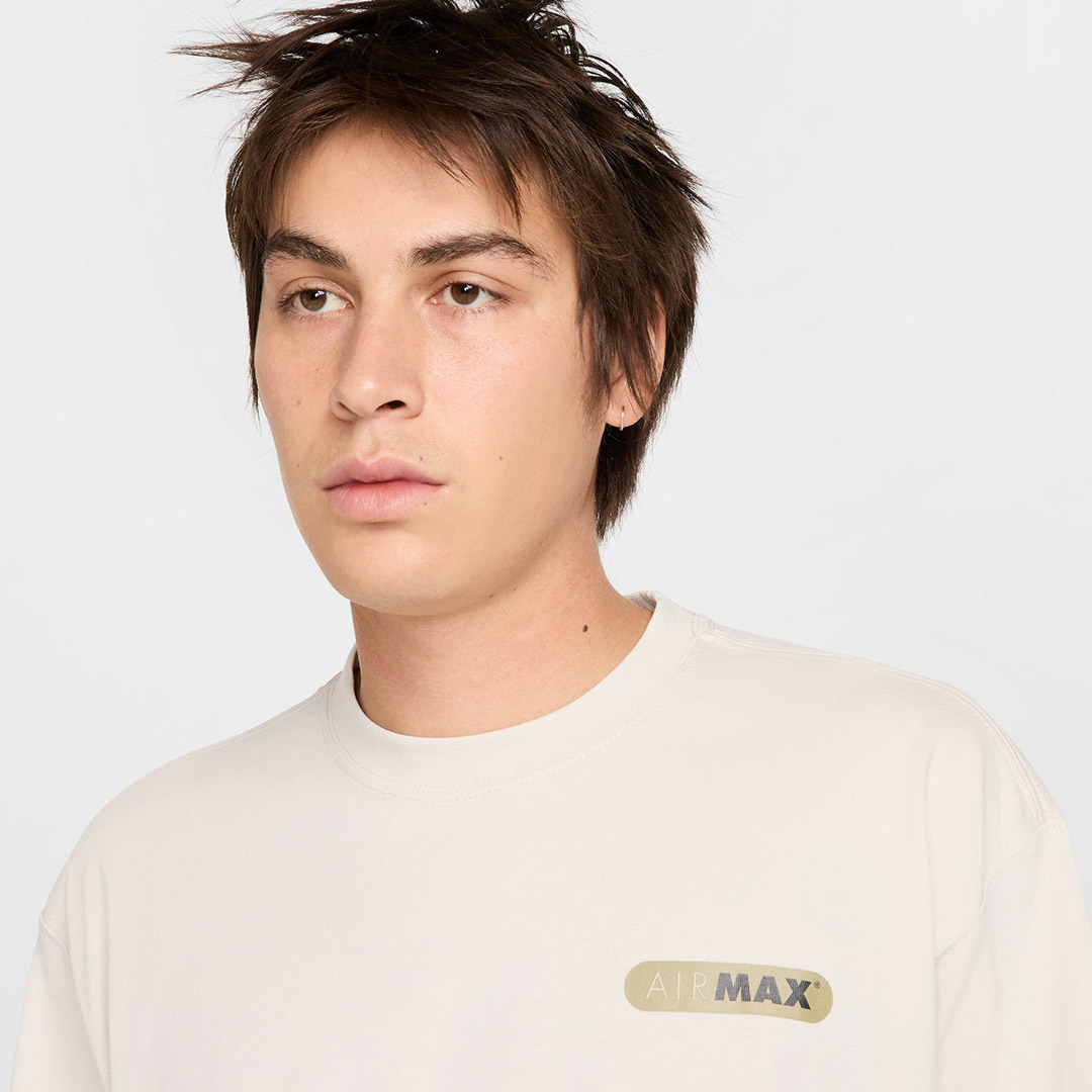 NIKE M NSW TEE M90 FW CONNECT 2 HJ0612-072 Ecru