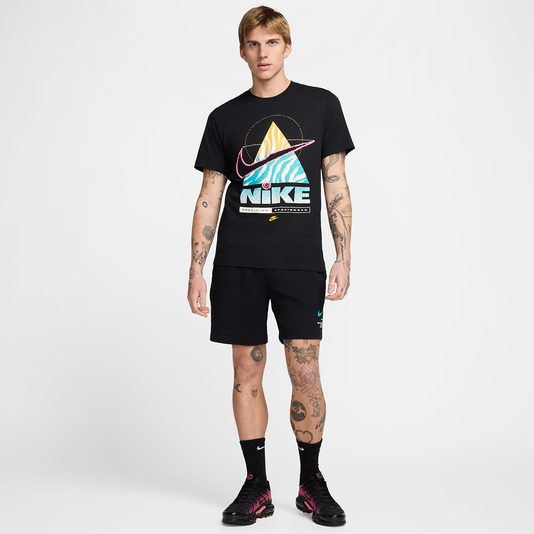 NIKE U NSW TEE OC BRANDRIFF HV9149-010 Μαύρο
