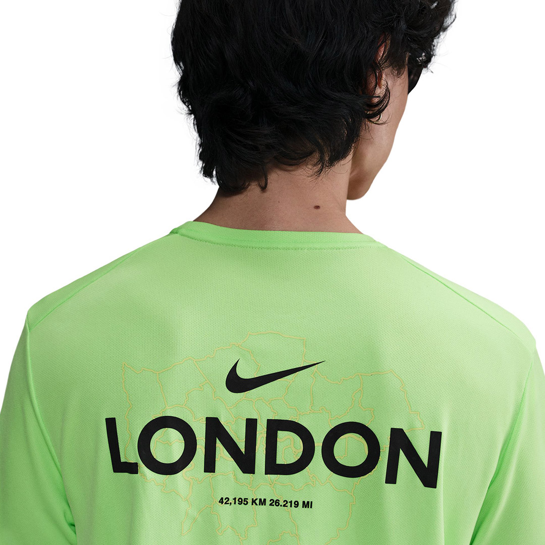 NIKE M CITY MRTH MILER TEE IF5753-337 Lime