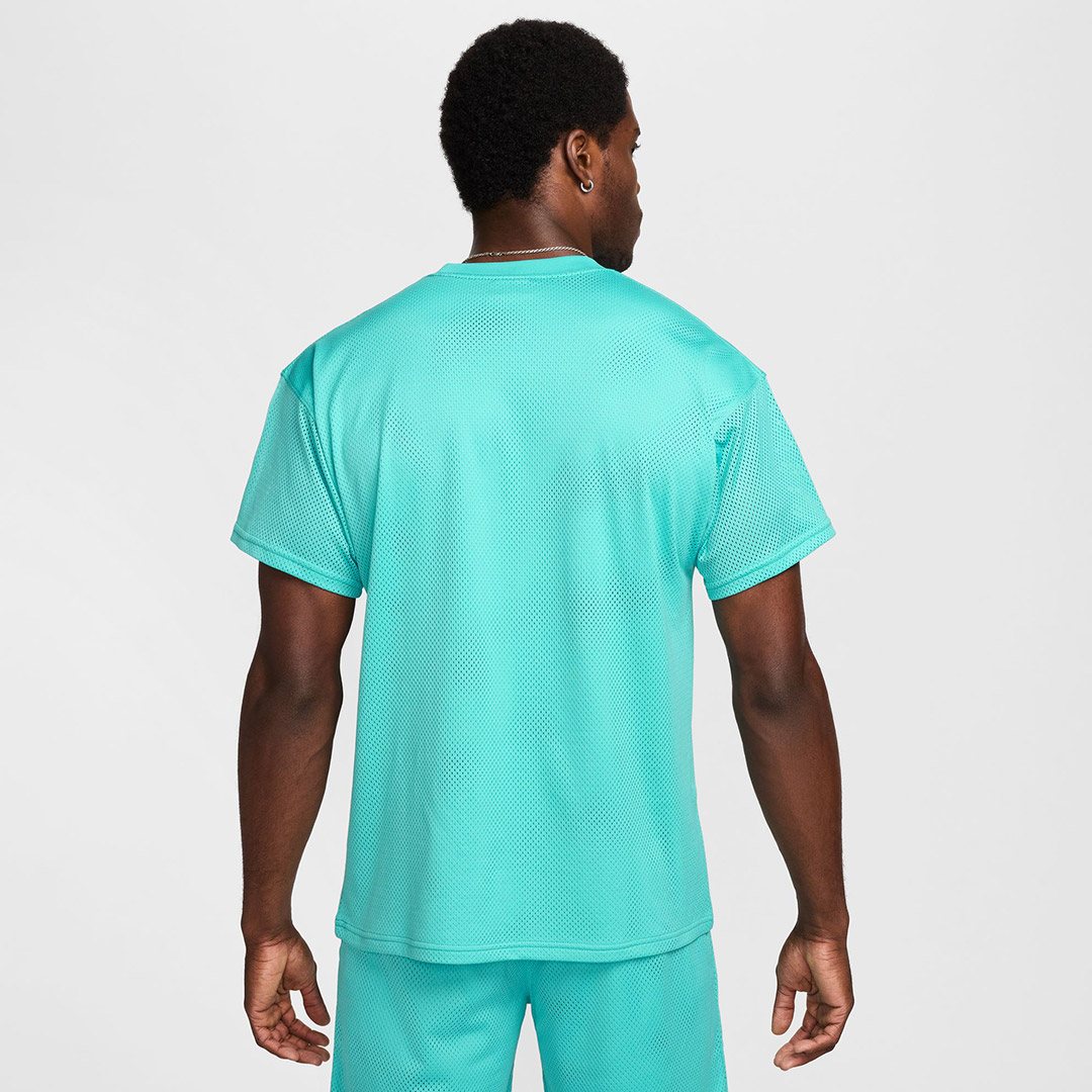 NIKE M NSW MESH M90 SS TOP HQ1983-345 Turquoise
