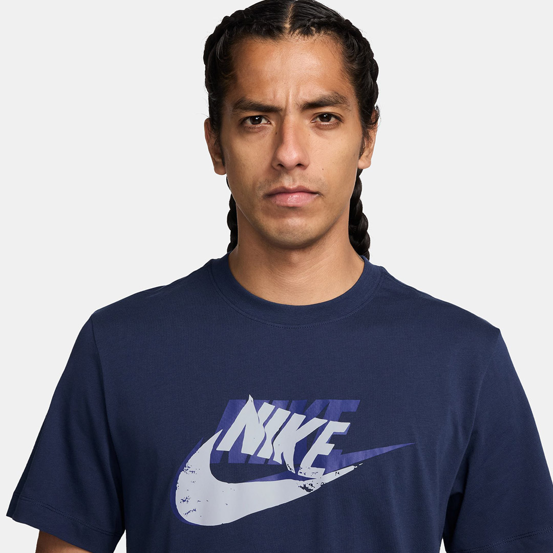 NIKE M NSW TEE 12MO FUTURA SP25 HJ0559-410 Μπλε